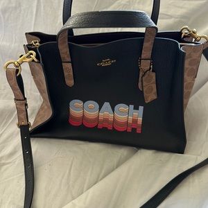Authentic Coach Charlie Carryall amazing condition. with original dust bag.